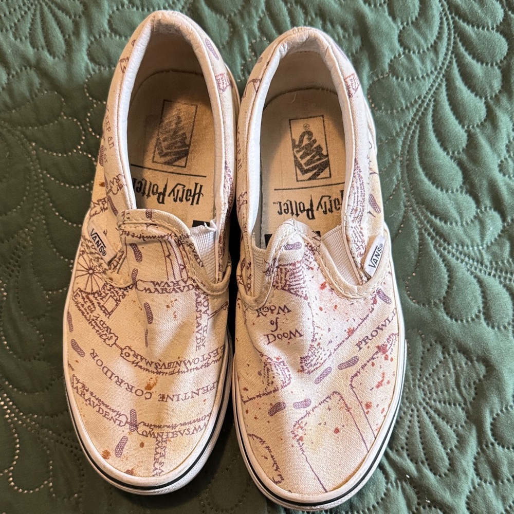 Vans Kids Harry Potter Map shoes